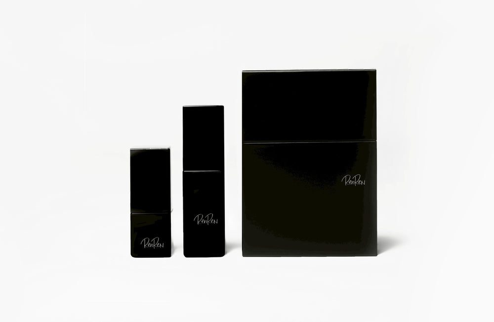 【セット】RenReNセラム（美容液）50ml 1本 & 濃厚ローション（化粧水）30ml & 100ml（各1本） &RenReN Eフェイスマスク（デバイスなし）