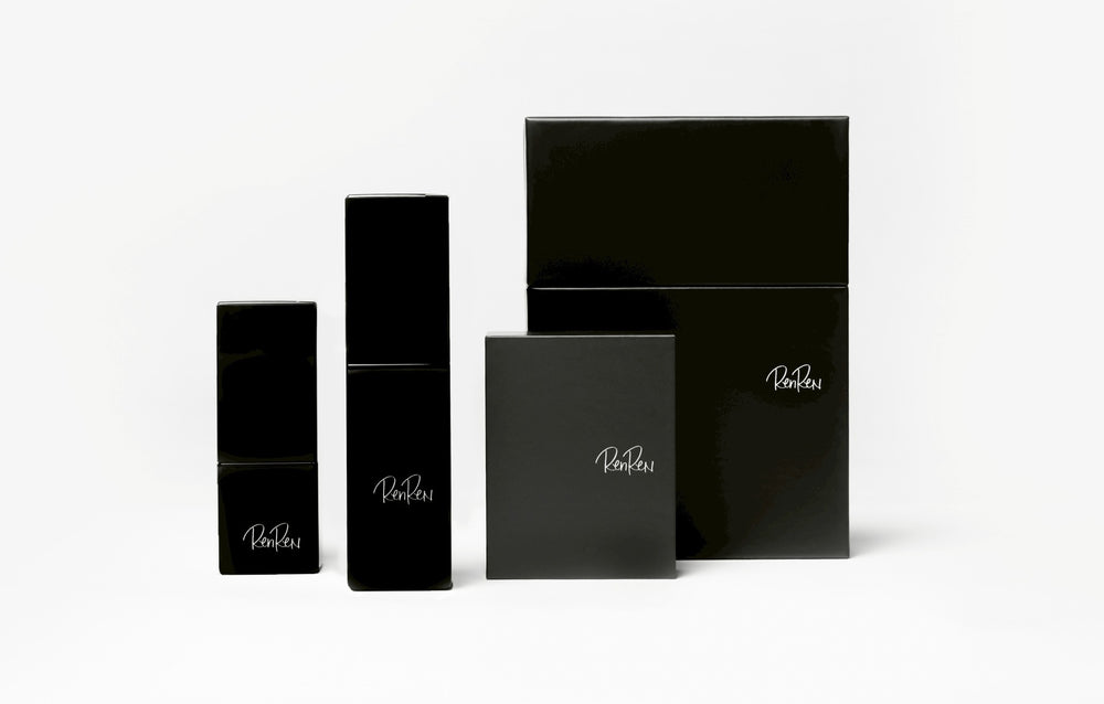 【セット】RenReNセラム（美容液）50ml 1本 & 濃厚ローション（化粧水）30ml & 100ml（各1本） &RenReN Eフェイスマスク（デバイス付き）